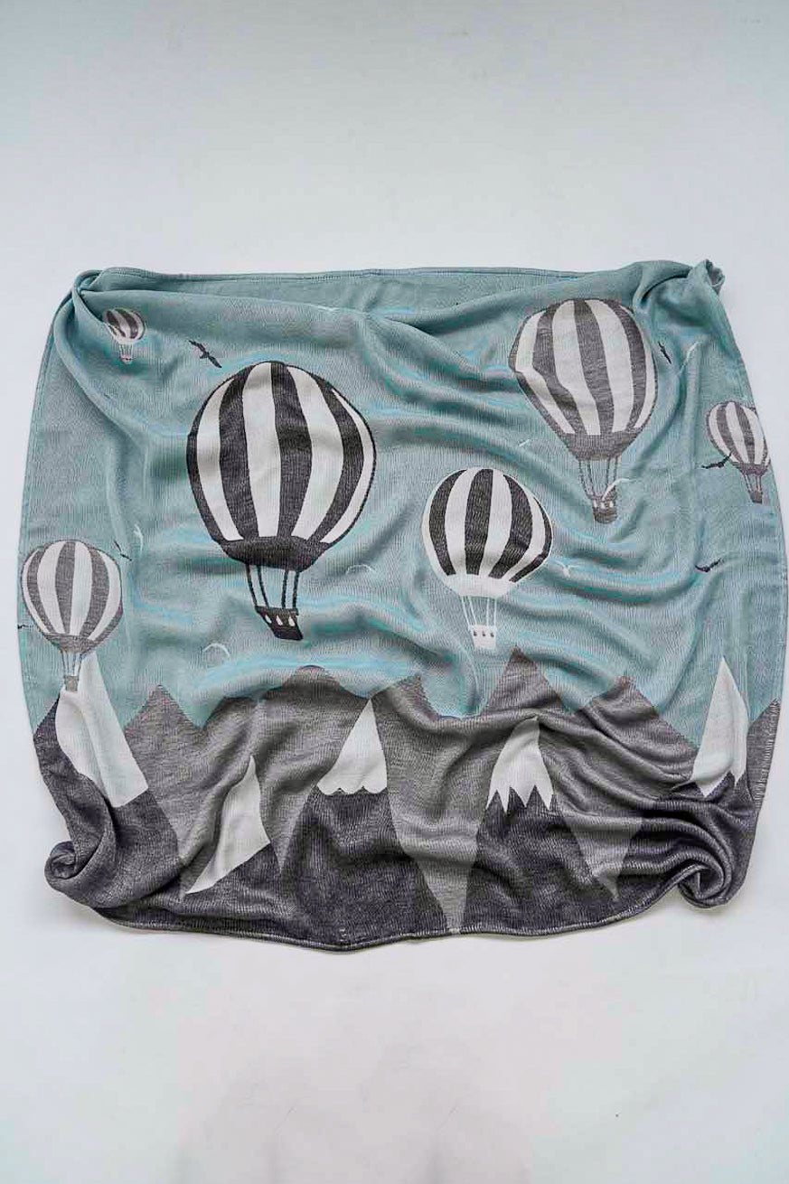 Baby -deken wonderballon tot