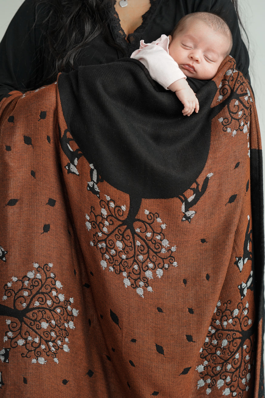 Knuffelende doek/sjaal wonder Fox Kim