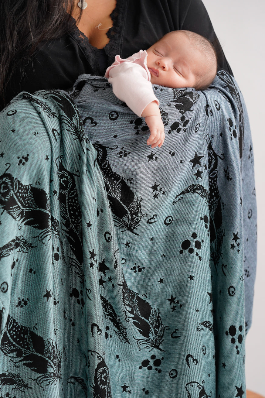 Couverture bébé Bleu Niyaha Reloaded