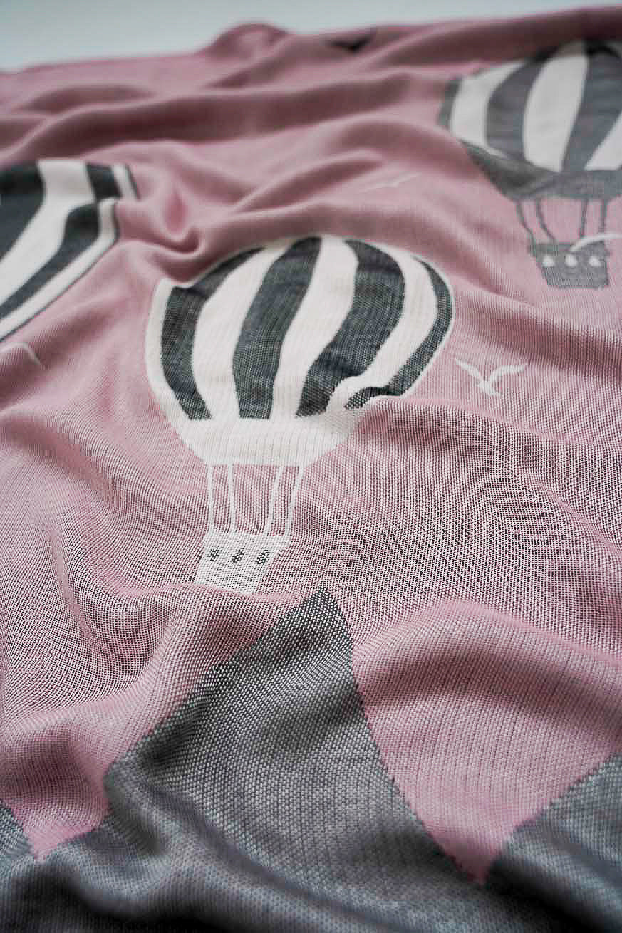 Baby deken wonderballon katacht