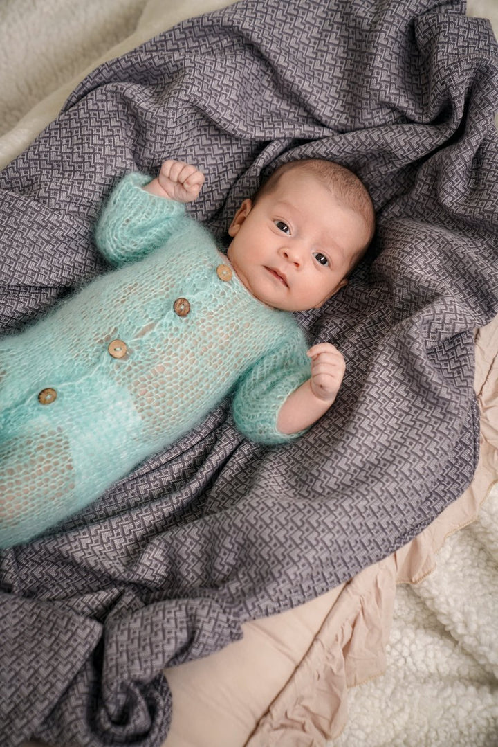 Couverture bébé Heart2Heart pierre - KOKADI