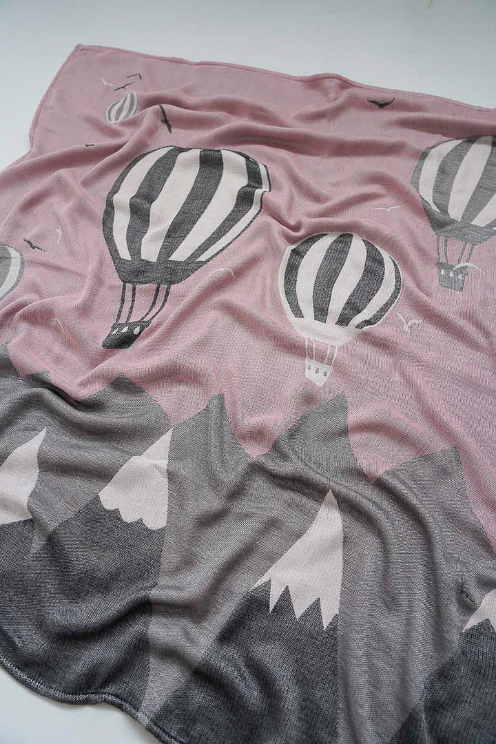 Babydecke Wunderluftballon Feline - KOKADI