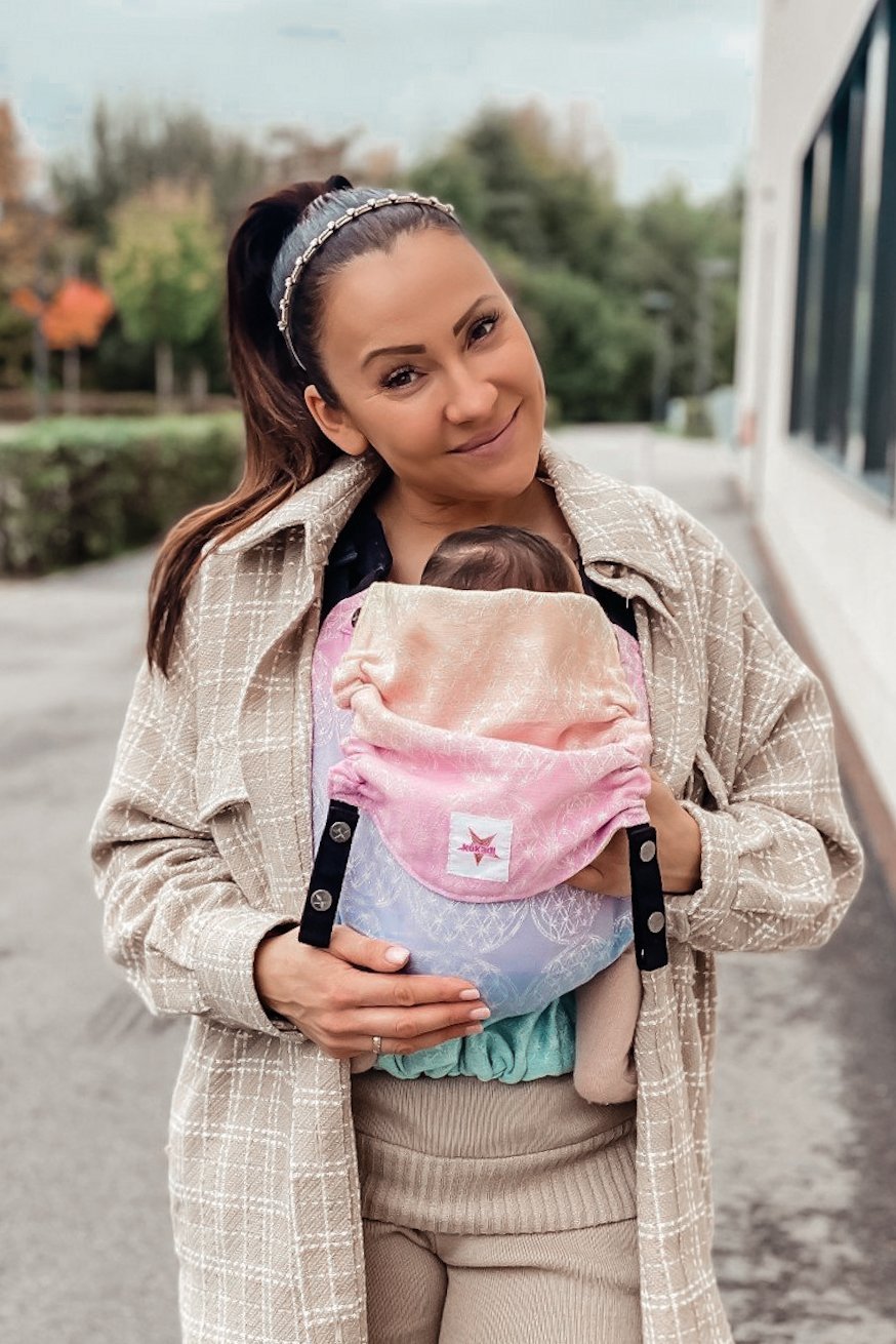 Babytrage Flip Blume des Lebens Liya - KOKADI