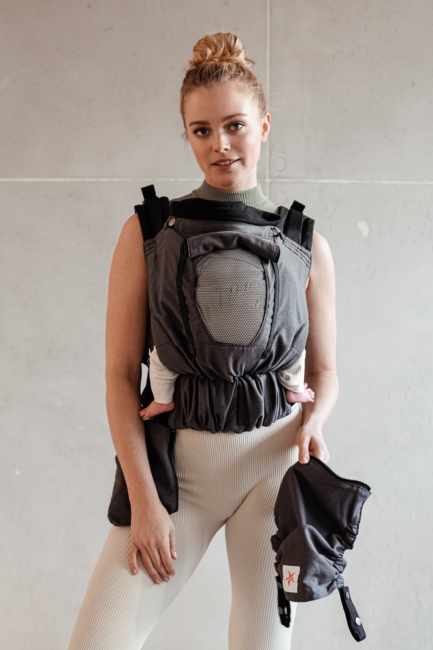 Porte-Bébé Flip Performance Air Juste M. Gray - KOKADI