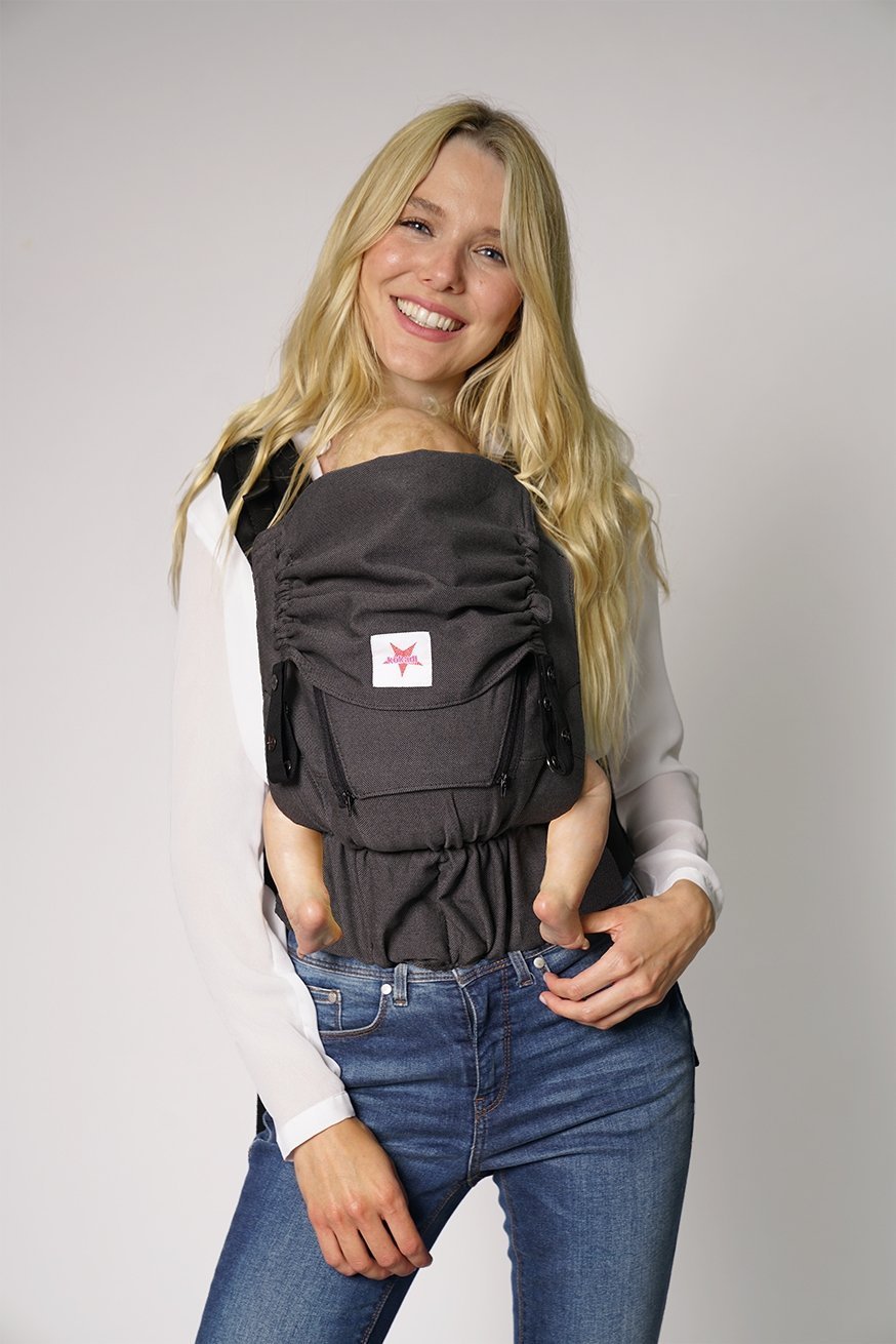 KOKADI Porte-Bébé Flip Performance Air Juste M. Gray