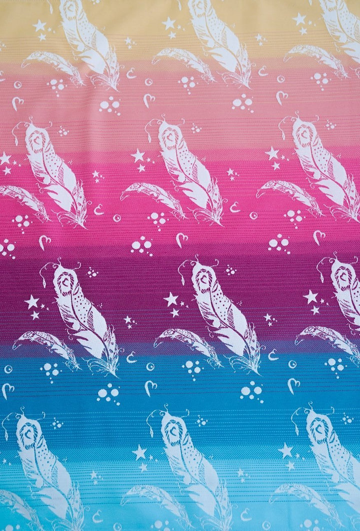 KOKADI Porte-Bébé Onbu Plumes Hannah