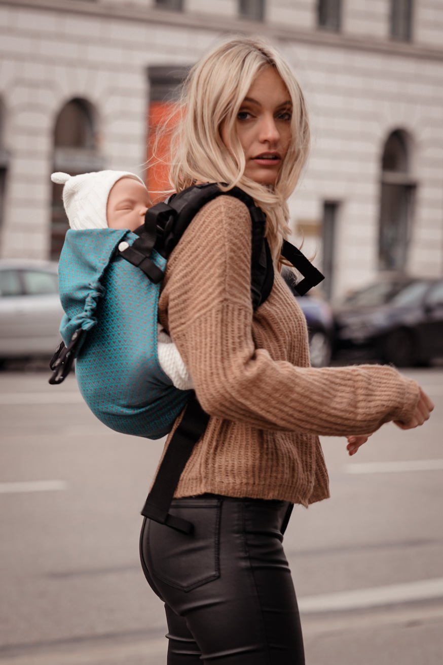 Porte-Bébé Onbu Lagon Heart2Heart - KOKADI