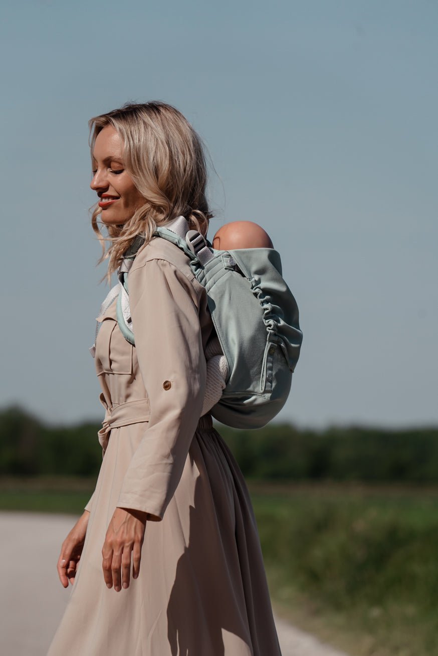 Porte-Bébé Onbu Juste de la menthe - KOKADI