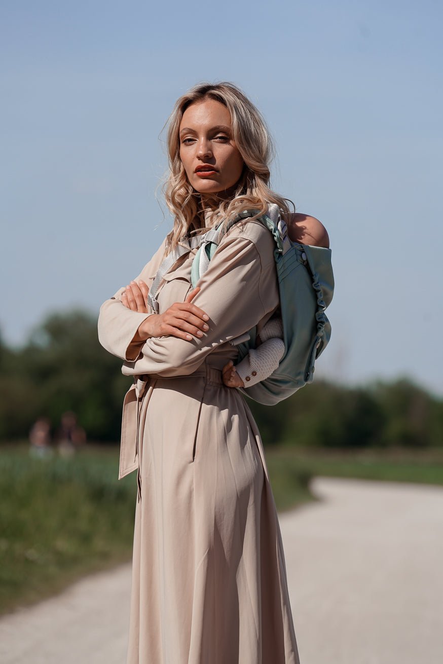 KOKADI Porte-Bébé Onbu juste de la menthe