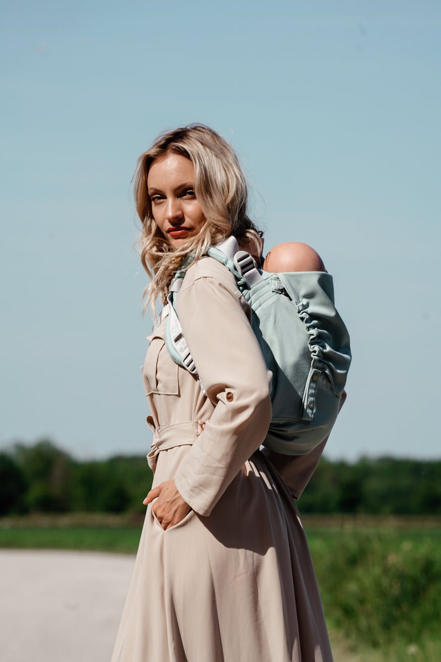 Porte-Bébé Onbu Juste de la menthe - KOKADI