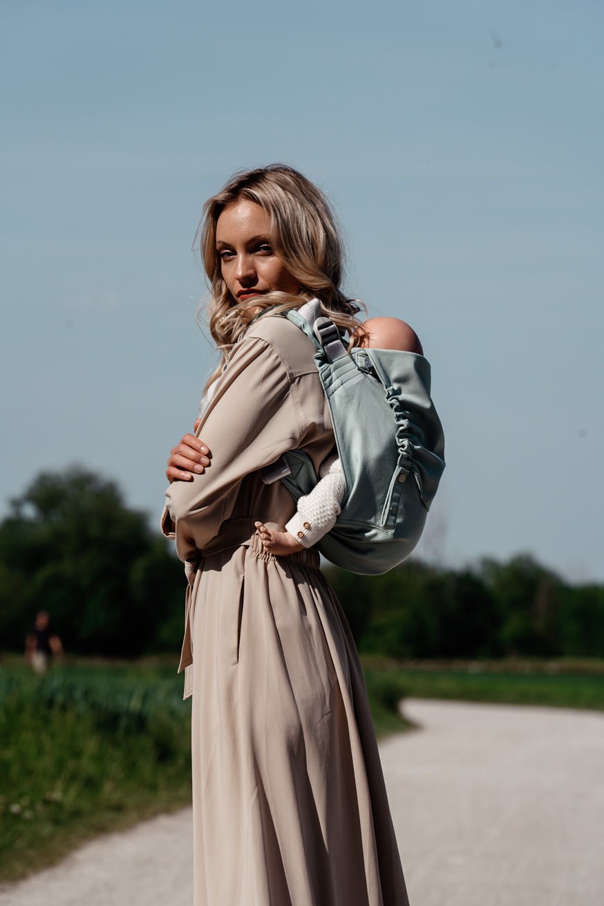 Porte-Bébé Onbu Juste de la menthe - KOKADI