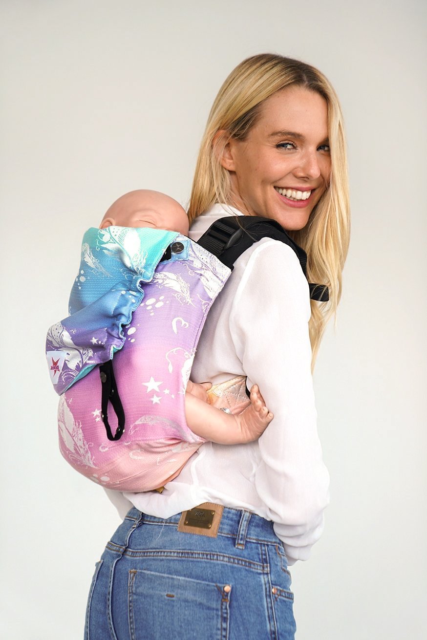 Babytrage Onbu Marie Federn - KOKADI