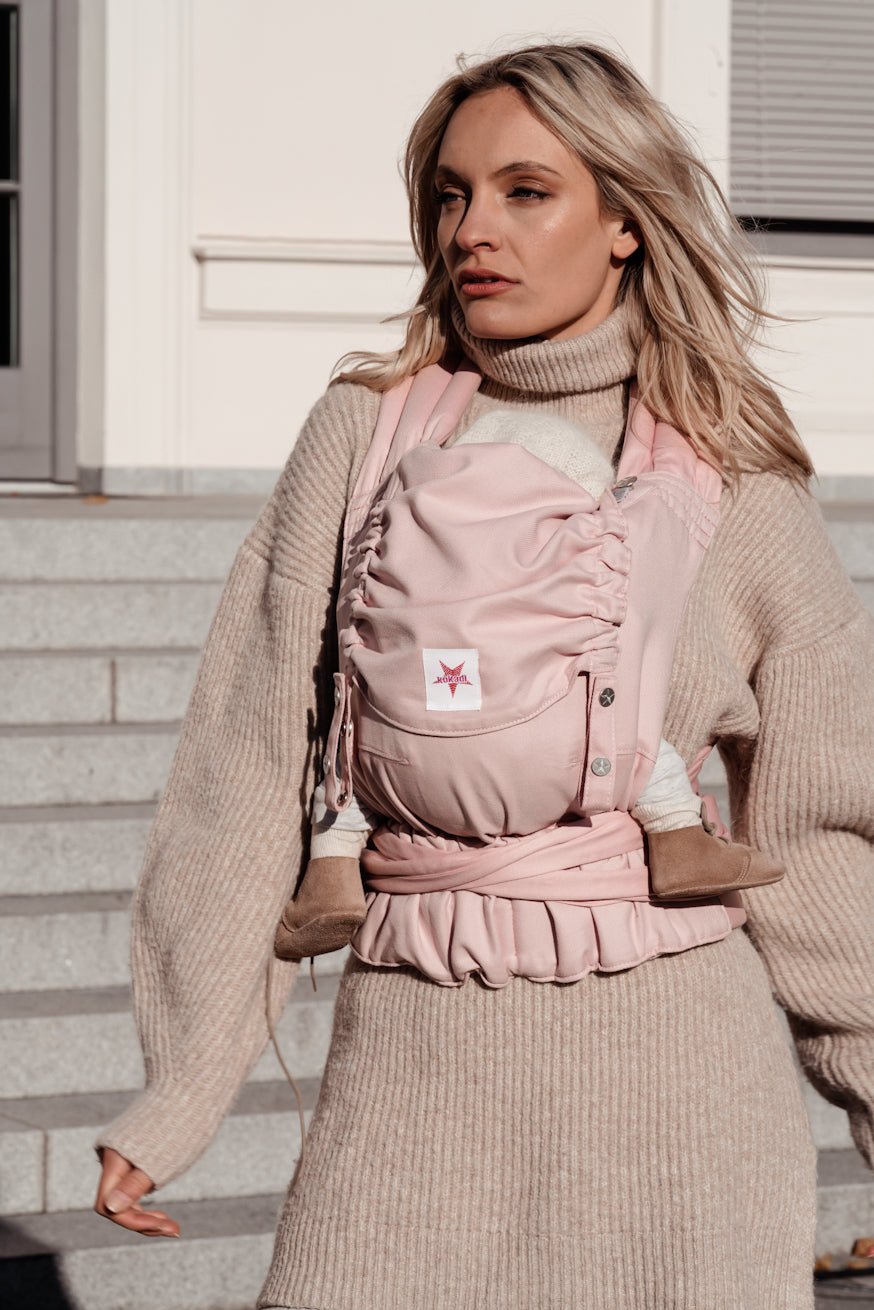 Porte-Bébé TaiTai Juste Rosé - KOKADI