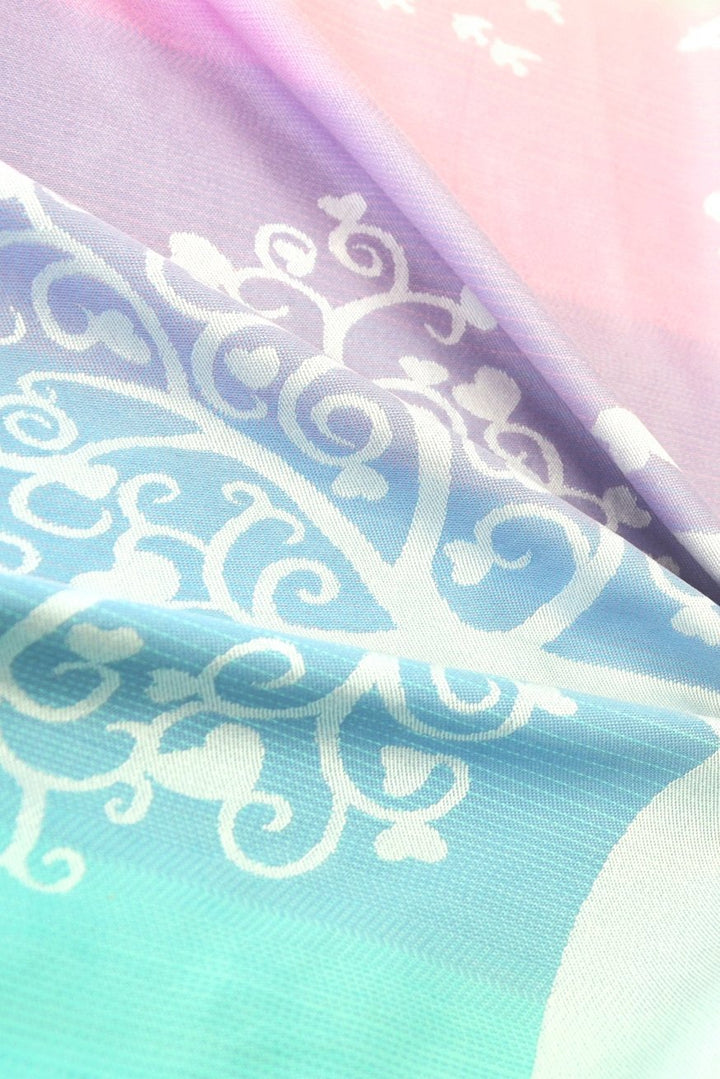 Draagzak WrapTai Marie in Wonderland SilverLine - KOKADI