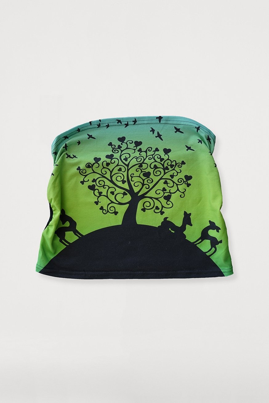 Buikband Paradise noir - KOKADI