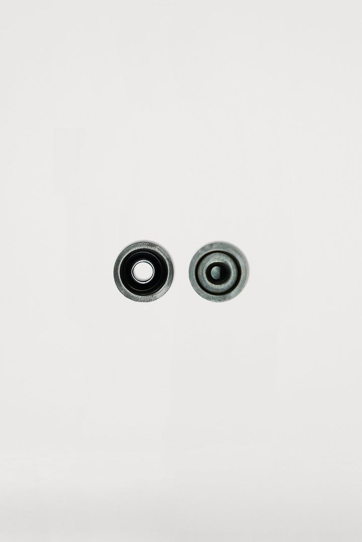 Drukknop mannelijk zwart (oud) - KOKADI