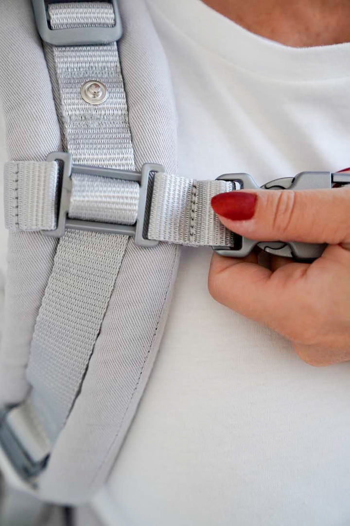 Kruisgesp 25mm Silverline glanzend - KOKADI