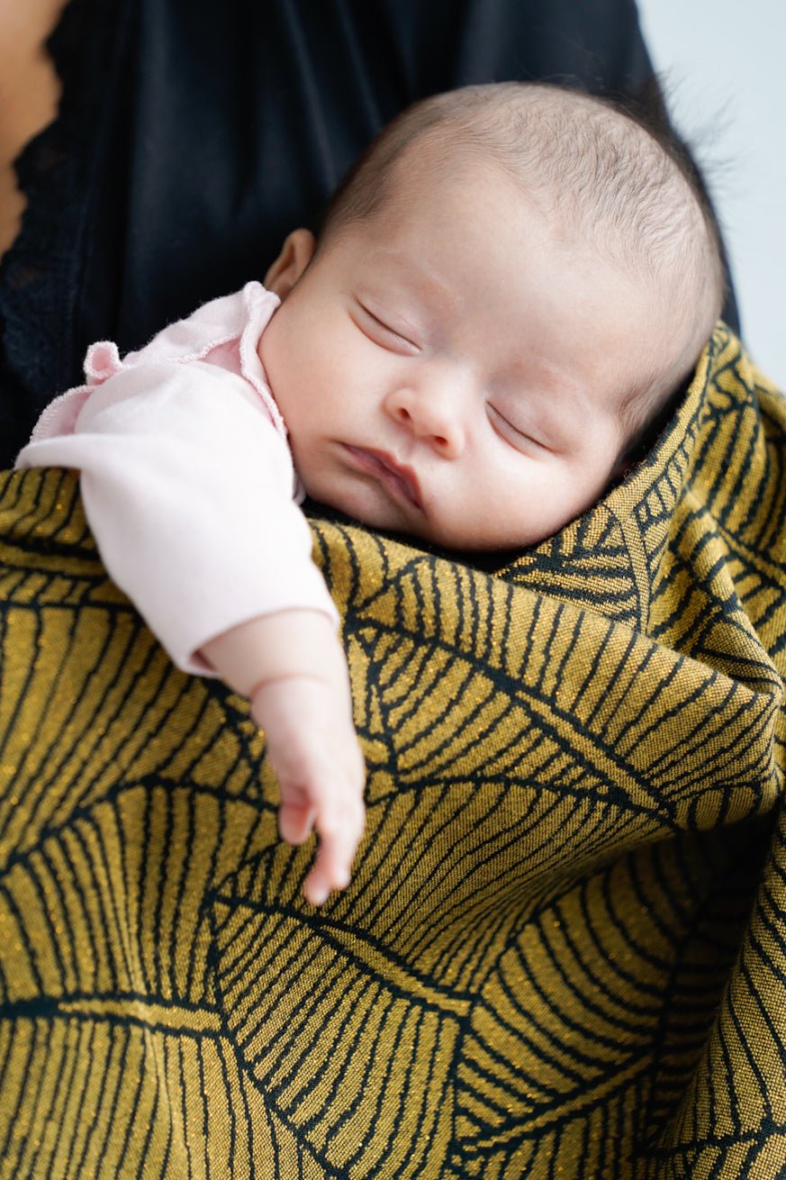 Couverture câline Feuilles Lynne - KOKADI