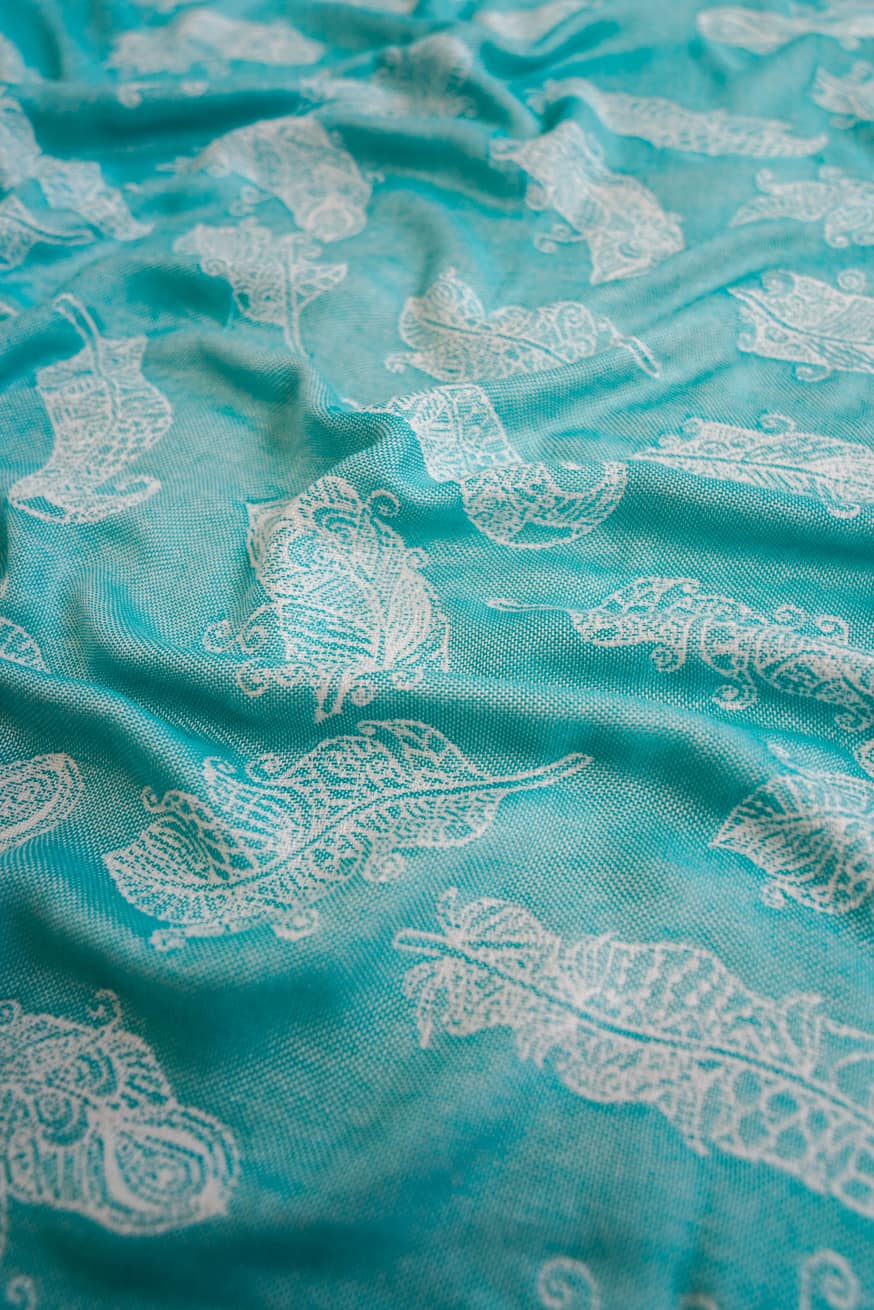 Kuscheltuch Mandala Federn Alexandra - KOKADI