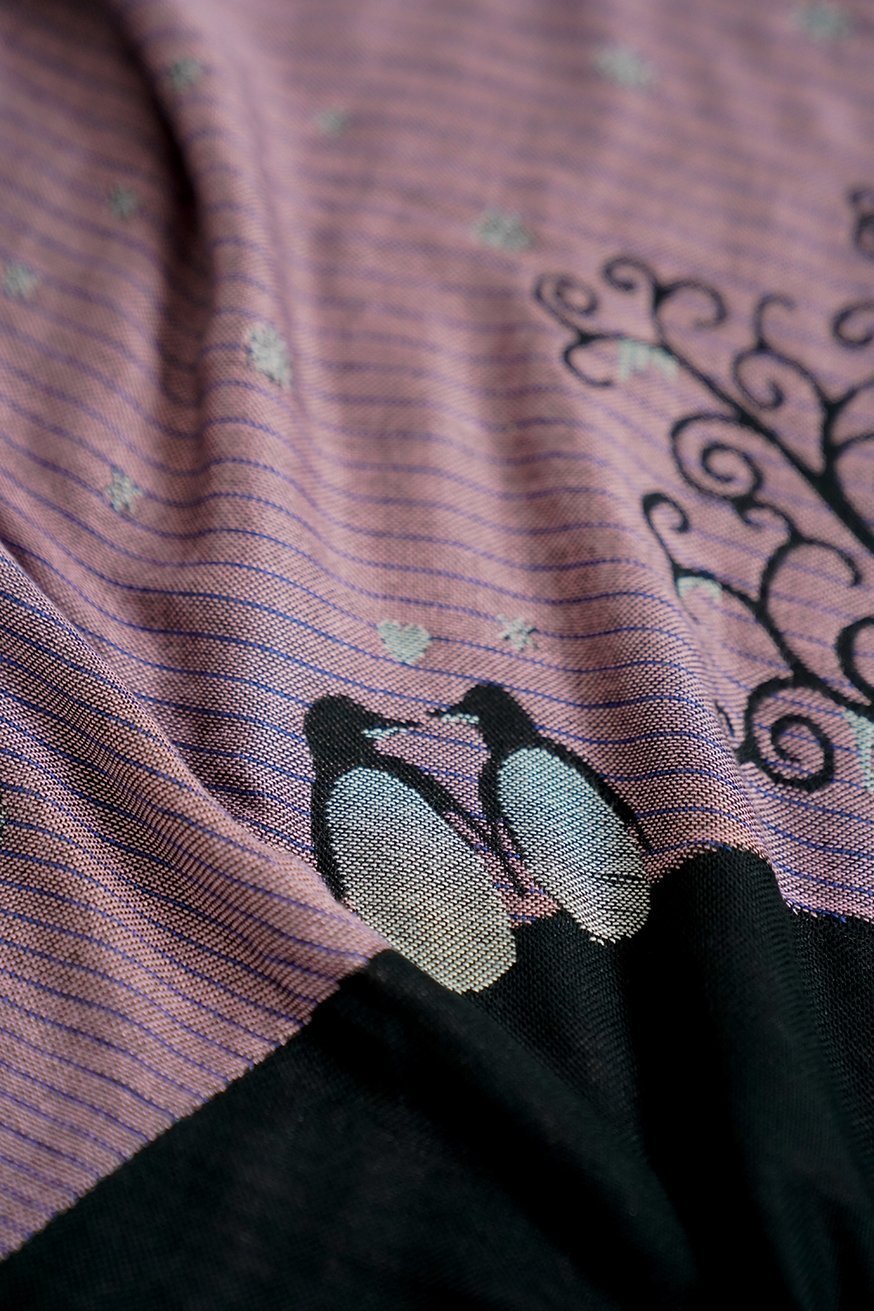 Couverture câline pingouin amour Tilda - KOKADI