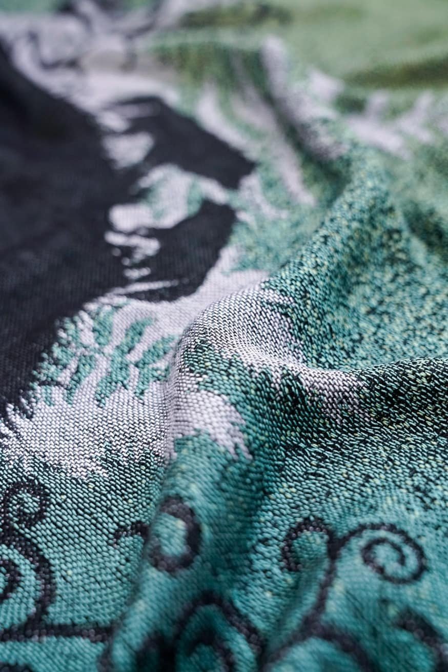 Couverture câline Forêt des Loups Finn - KOKADI