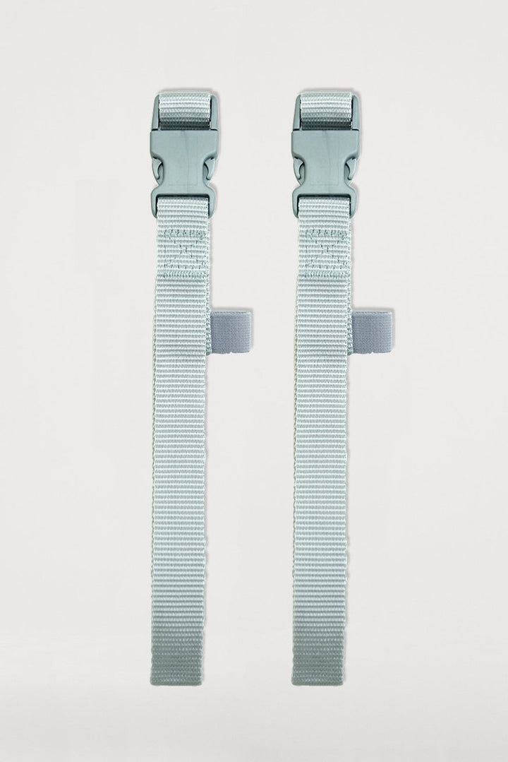 Verlenggesp schouderband zilveren lijn - KOKADI