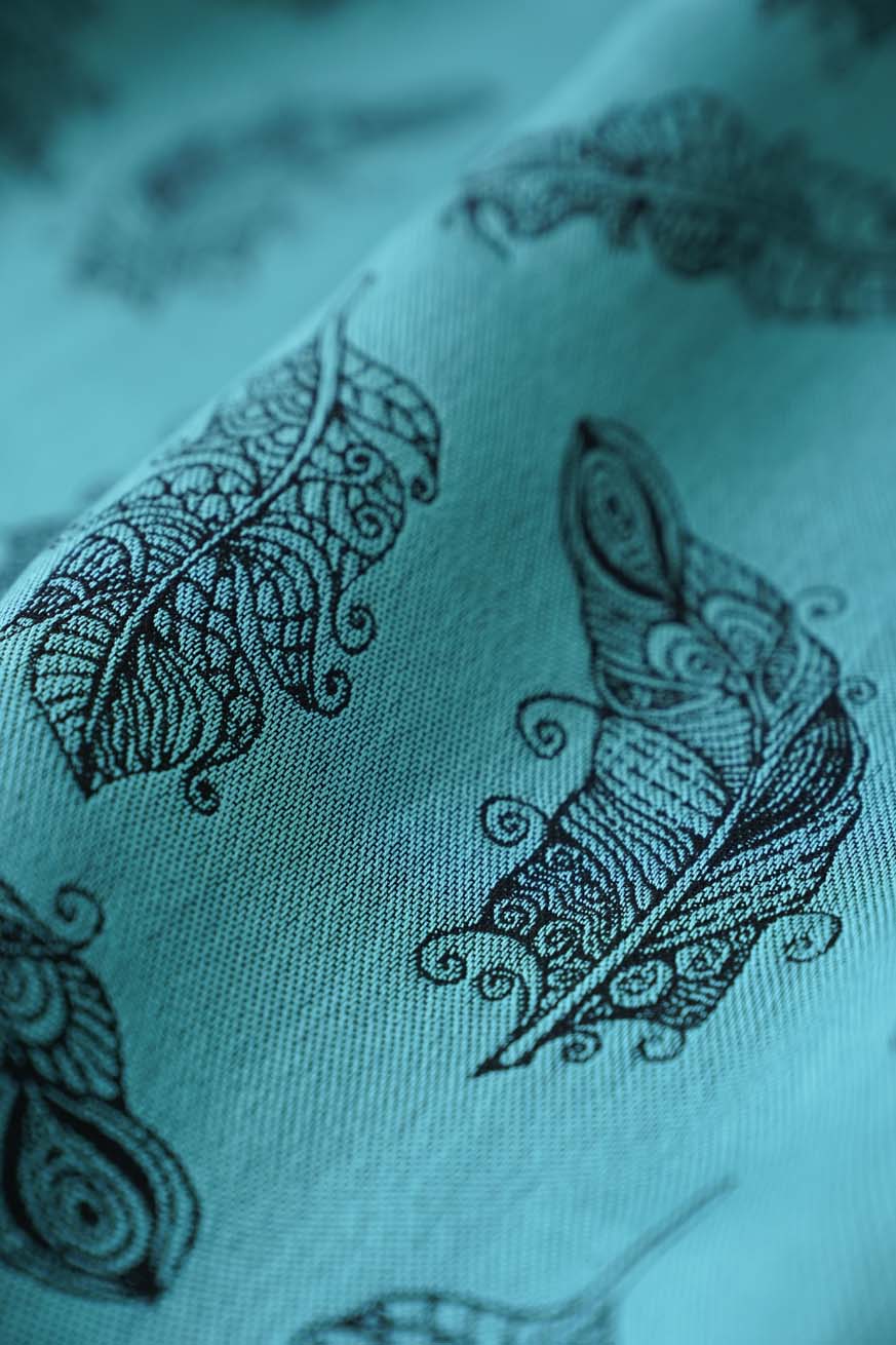 Tragetuch Mandala Federn Alexander reverse - KOKADI