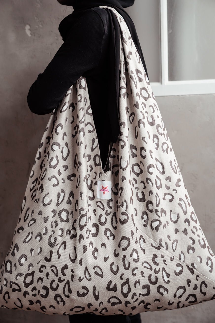 XXL Shopper Safari Maomi linnen - KOKADI