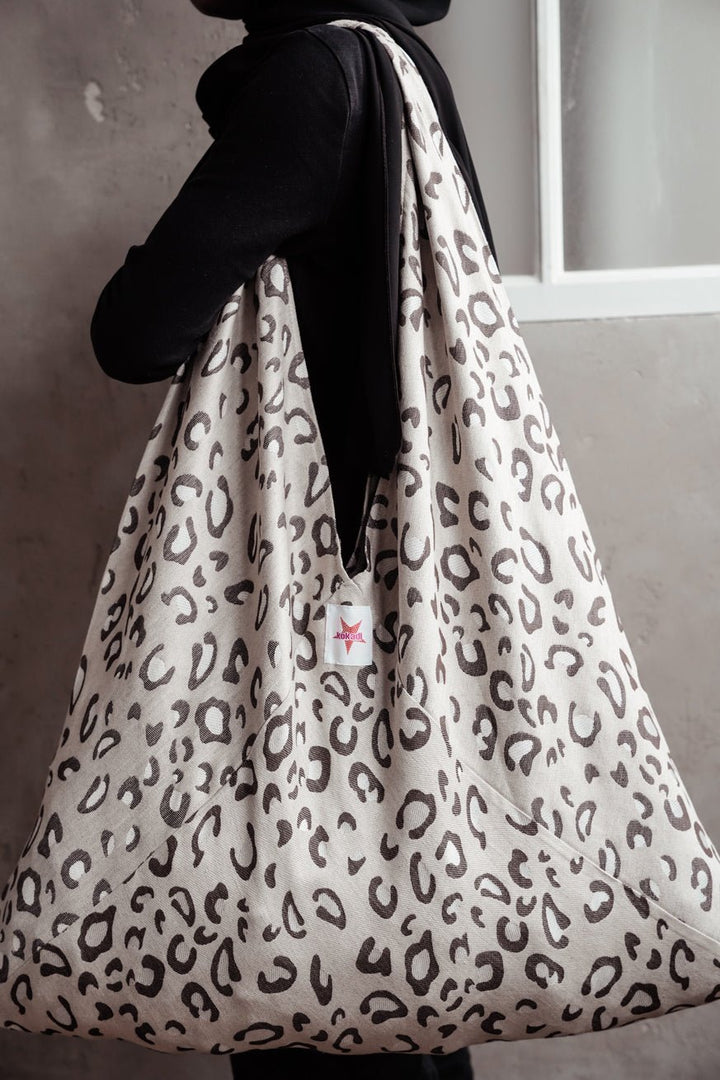 XXL Shopper Safari Maomi linnen - KOKADI
