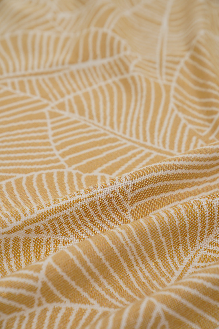 Couverture Bébé Feuilles Dorées