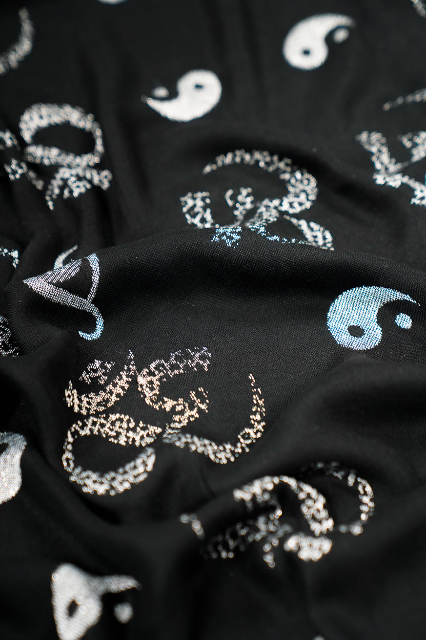 Knuffelende doek/sjaal om shanti om